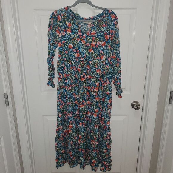 NATURAL LIFE Floral Dress in Blue and Pink - Picture 1 of 5